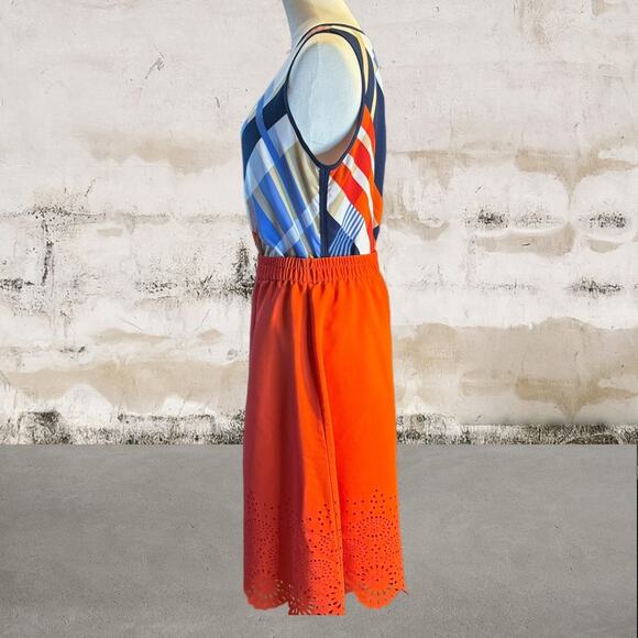 Liz Claiborne Women's Orange Skirt and Matching Top - Size Medium - Picture 2 of 6